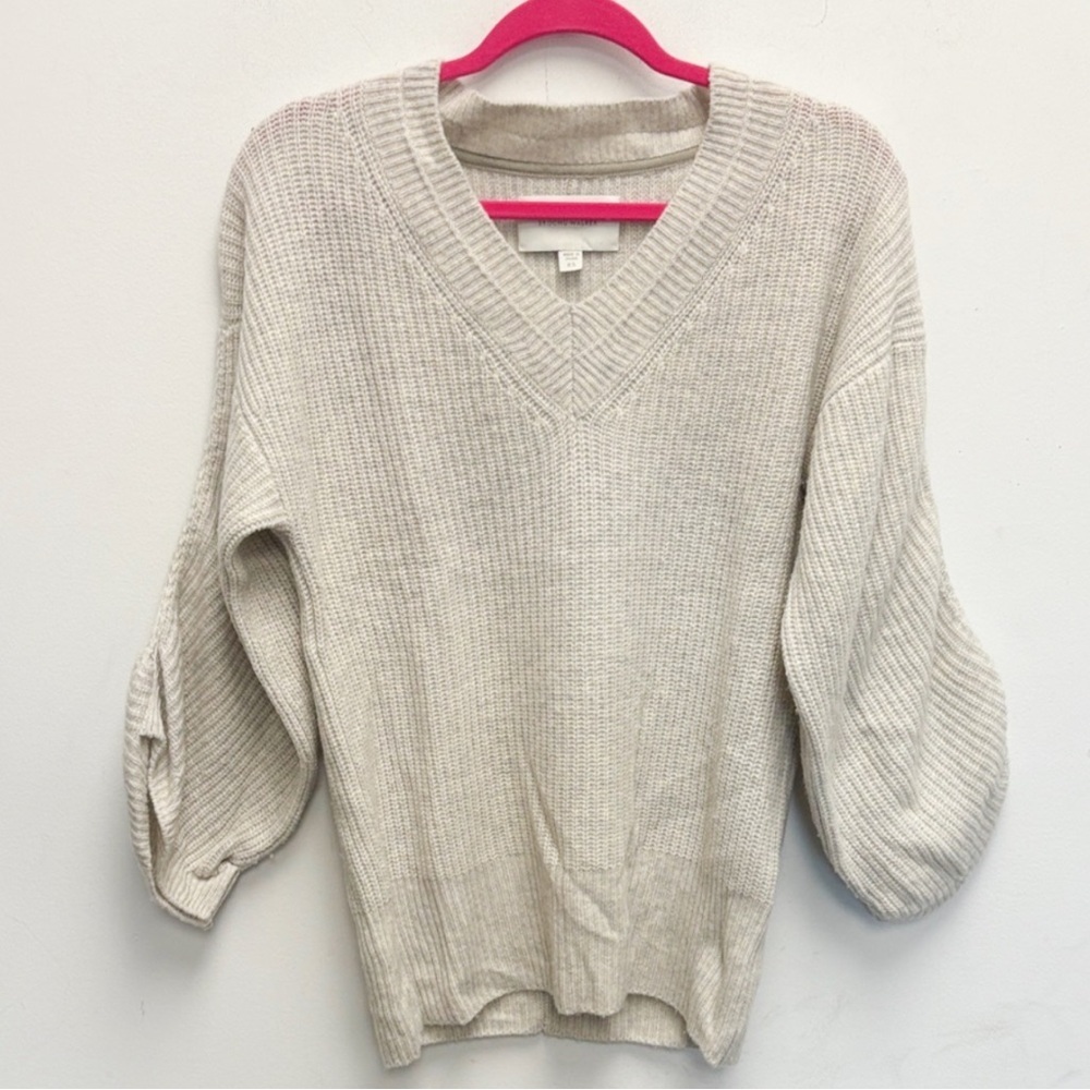 Brochu Walker Cashmere Wool V-Neck Sweater